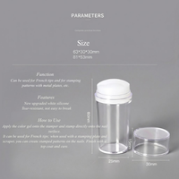 Nail Stamp 3Pcs Silicone French Tip Nail | Dory Nail Stamp