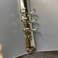 Transparent Nail Art Binder | Press On Nails Storage Book | Clear Ring Binder Album | Professional Nail Display Organizer