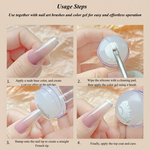 Nail Stamp 3Pcs Silicone French Tip Nail | Dory Nail Stamp