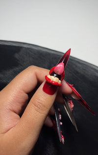 Bloody Anatomical Heart Press On Nails | $500 Sets