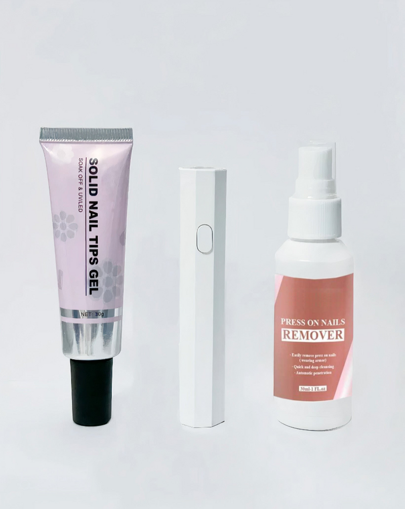 DoryNail? Magic Solid Nail Glue Kit (3in1)