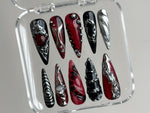 Elegant Lotus Flower Press On Nails | WG23